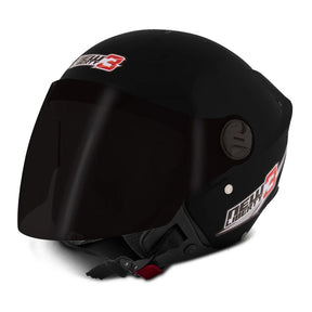 Capacete New Liberty Trhee viseira fume