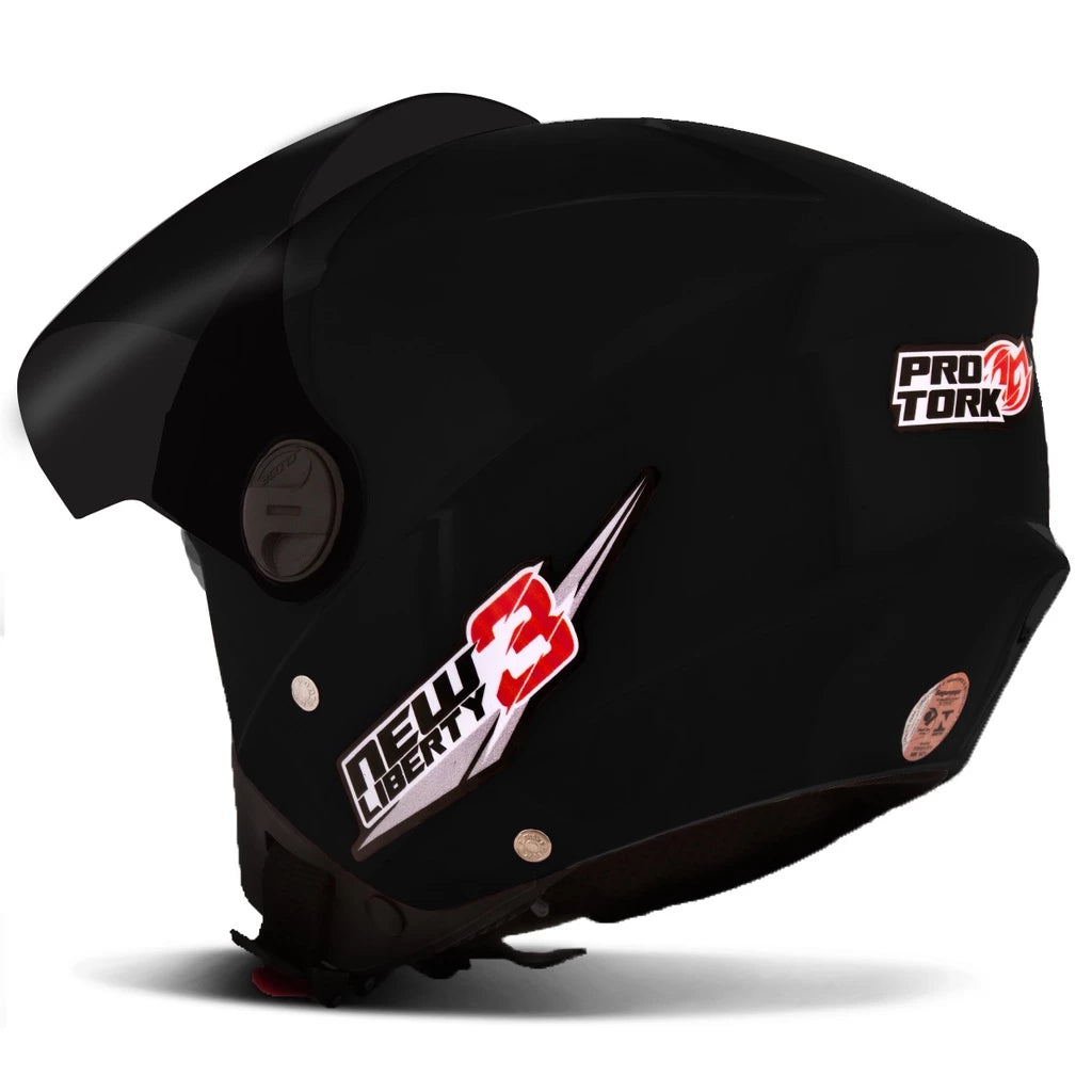 Capacete New Liberty Trhee viseira fume