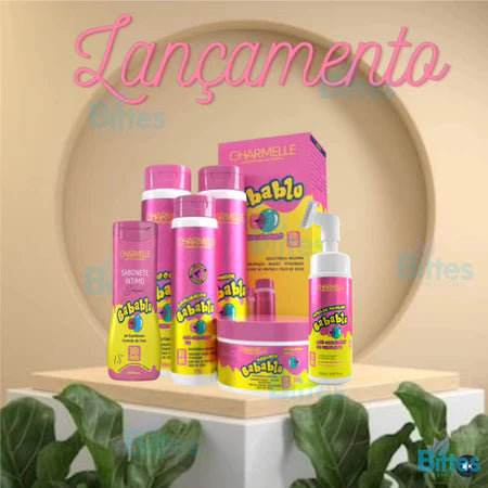 KIT 6 ITENS BABABLU TUTTI FRUTTI CHARMELLE