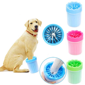 Limpa Patas Cachorro De Animais Em Silicone Pets Copo Limpador Banho Lava Pata Pet Cachorros Cão