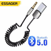 Adaptador Bluetooth 5.0 Usb Aux 3,5mm